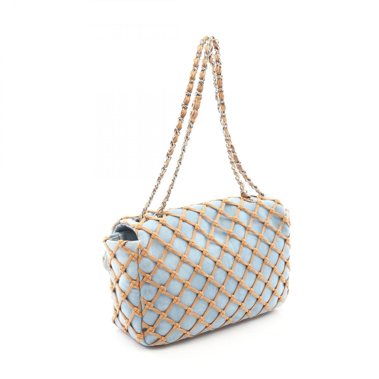 Chanel Matelasse Denim Shoulder Bag