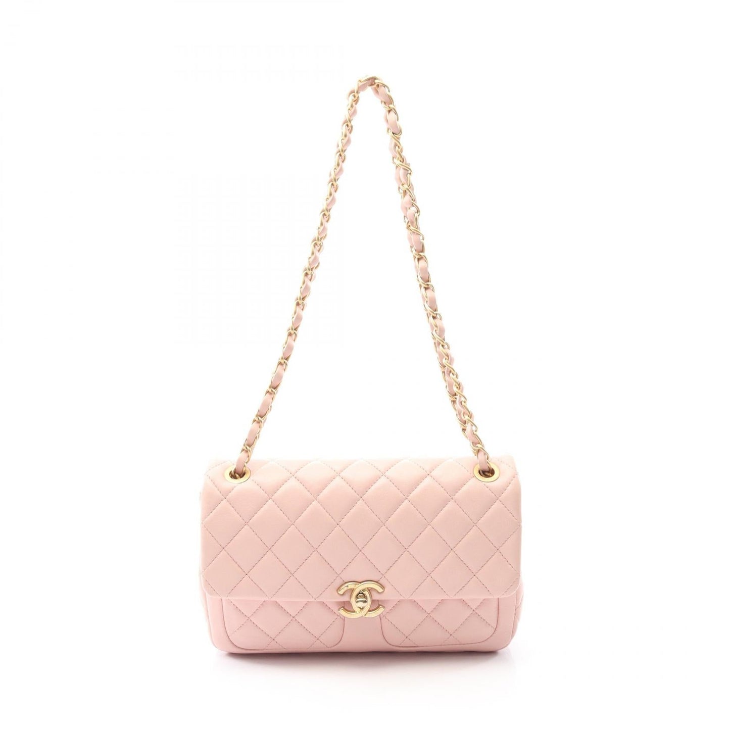 Chanel Matelasse Lambskin Shoulder Bag