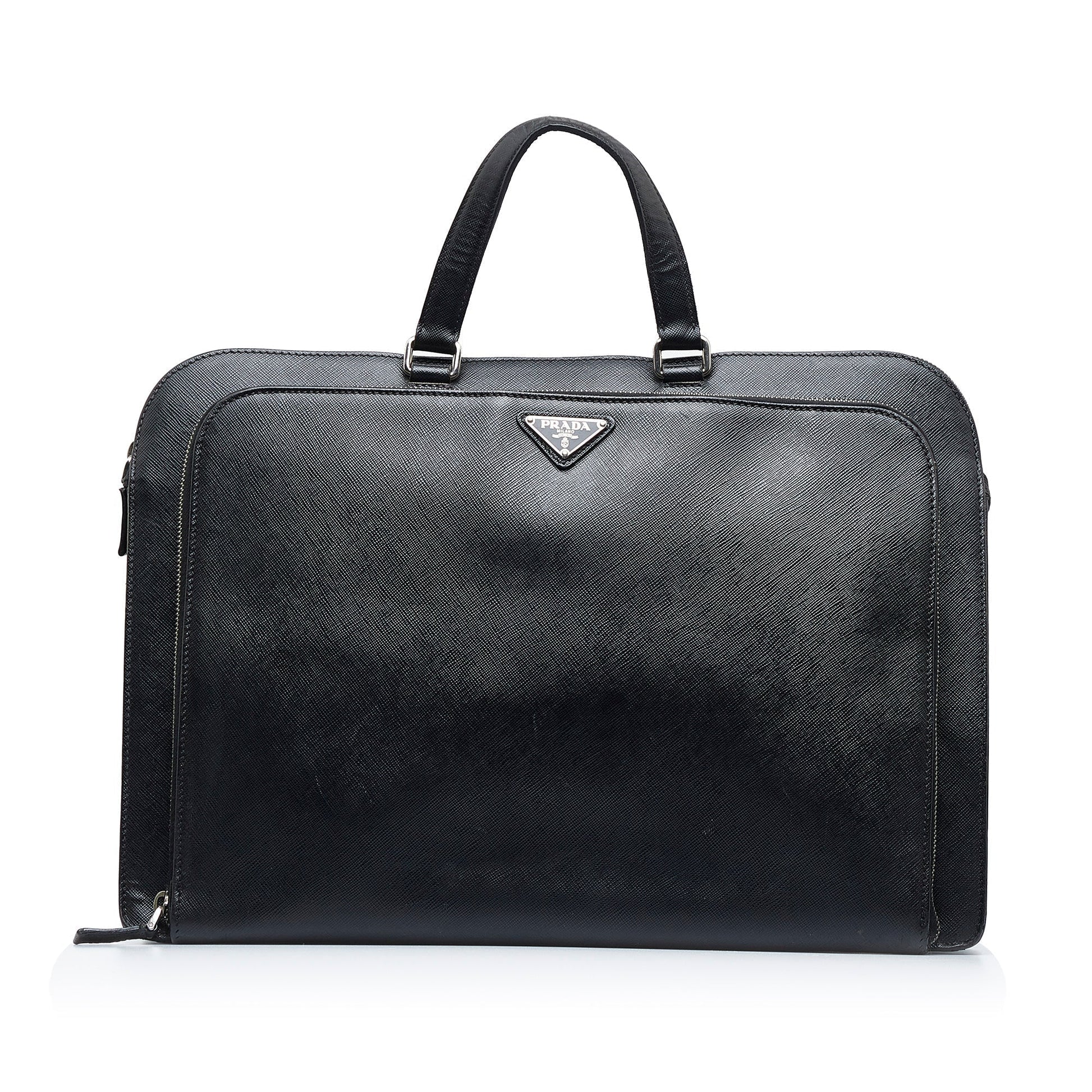 Prada Business Bag Black Saffiano