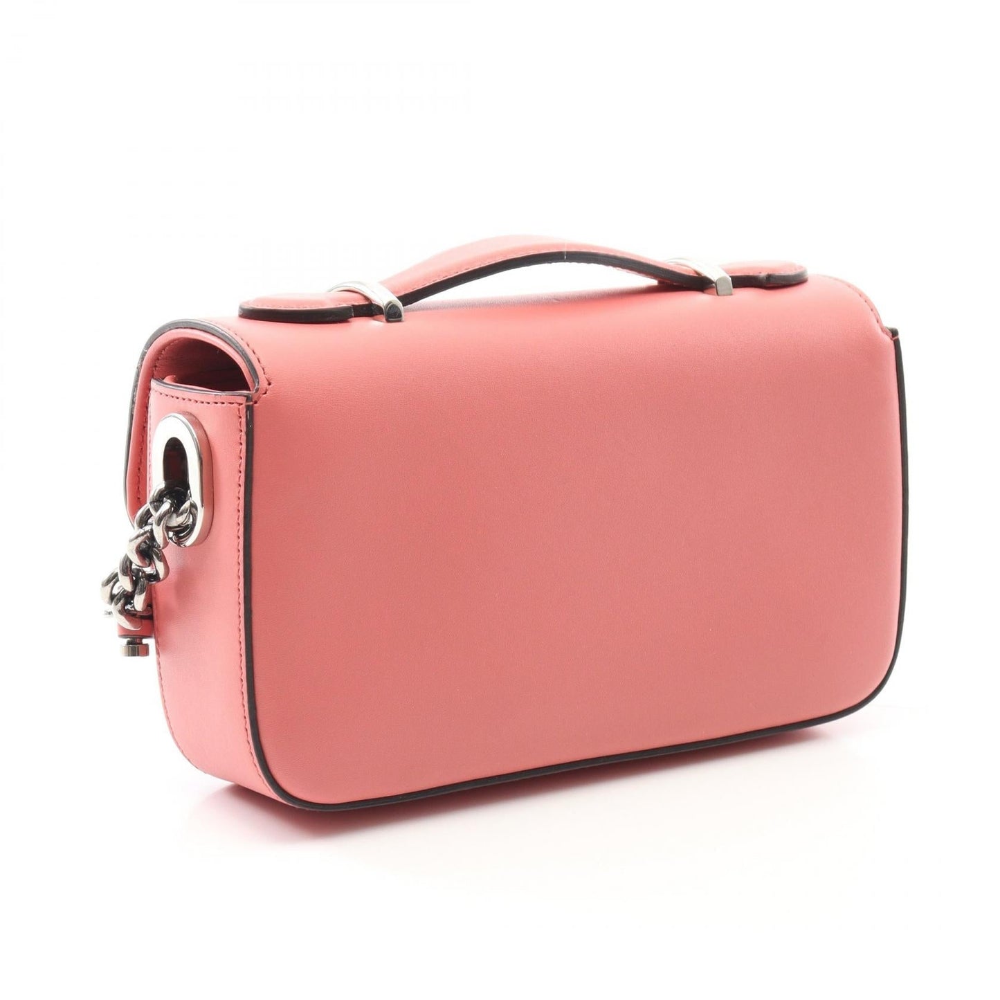 Gucci Double G Leather Shoulder Bag
