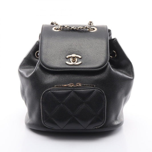 Chanel MatelassÃ© Grained Calfskin Backpack