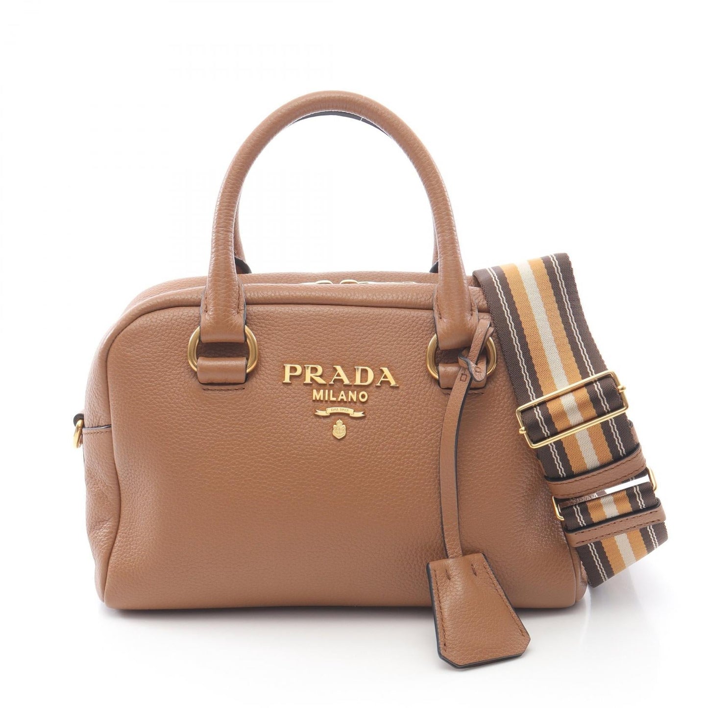 Prada 1BB108 Leather Handbag