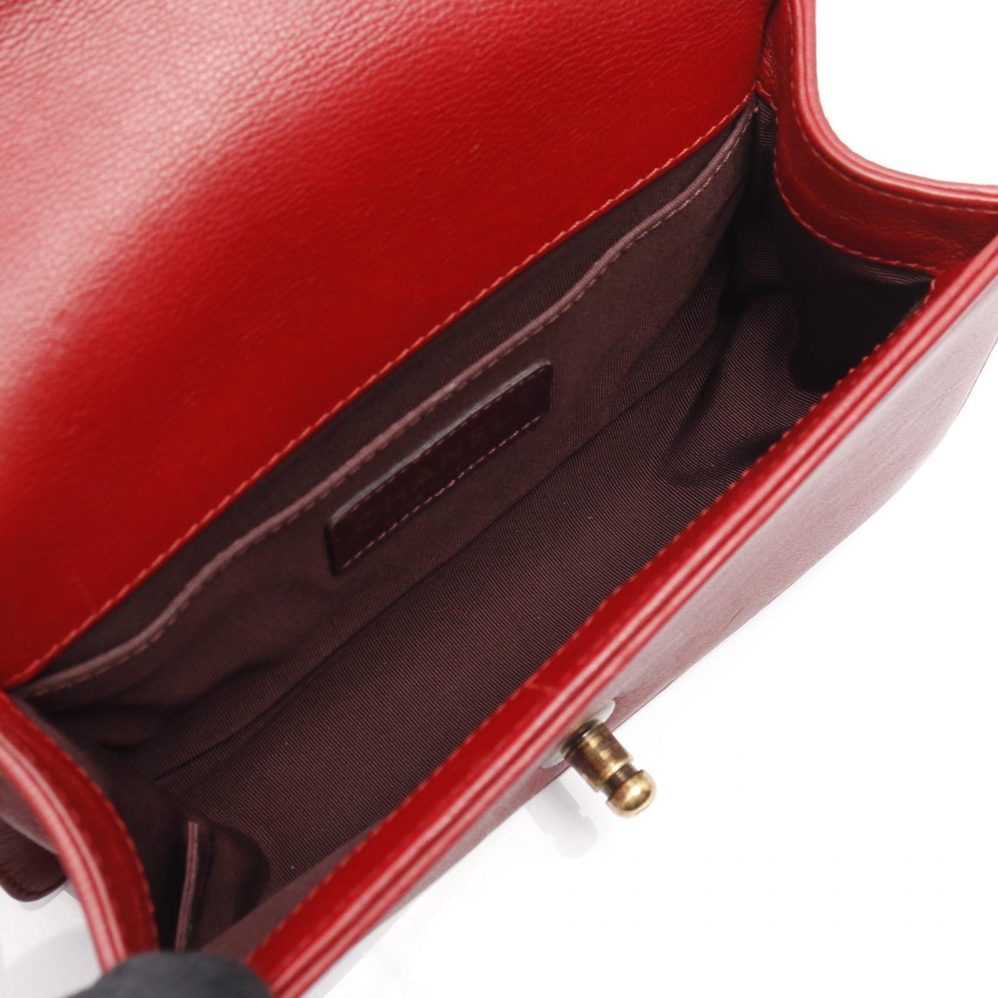 Chanel Boy Chanel Leather Fur Shoulder Bag