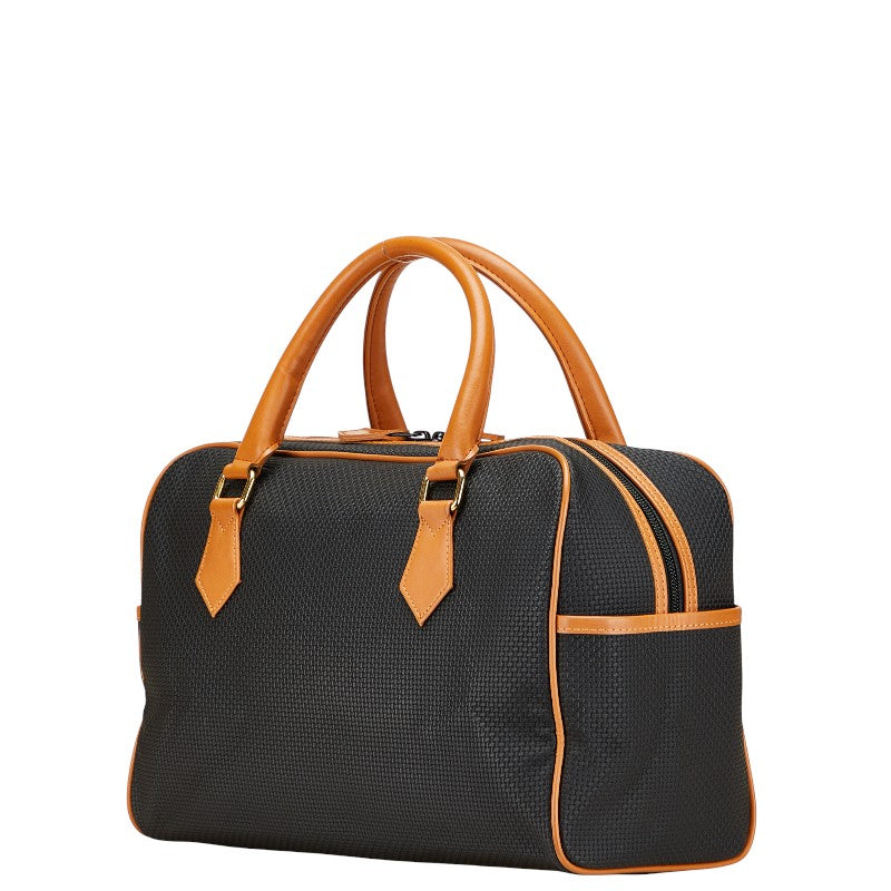 Saint Laurent PVC Leather Boston Bag