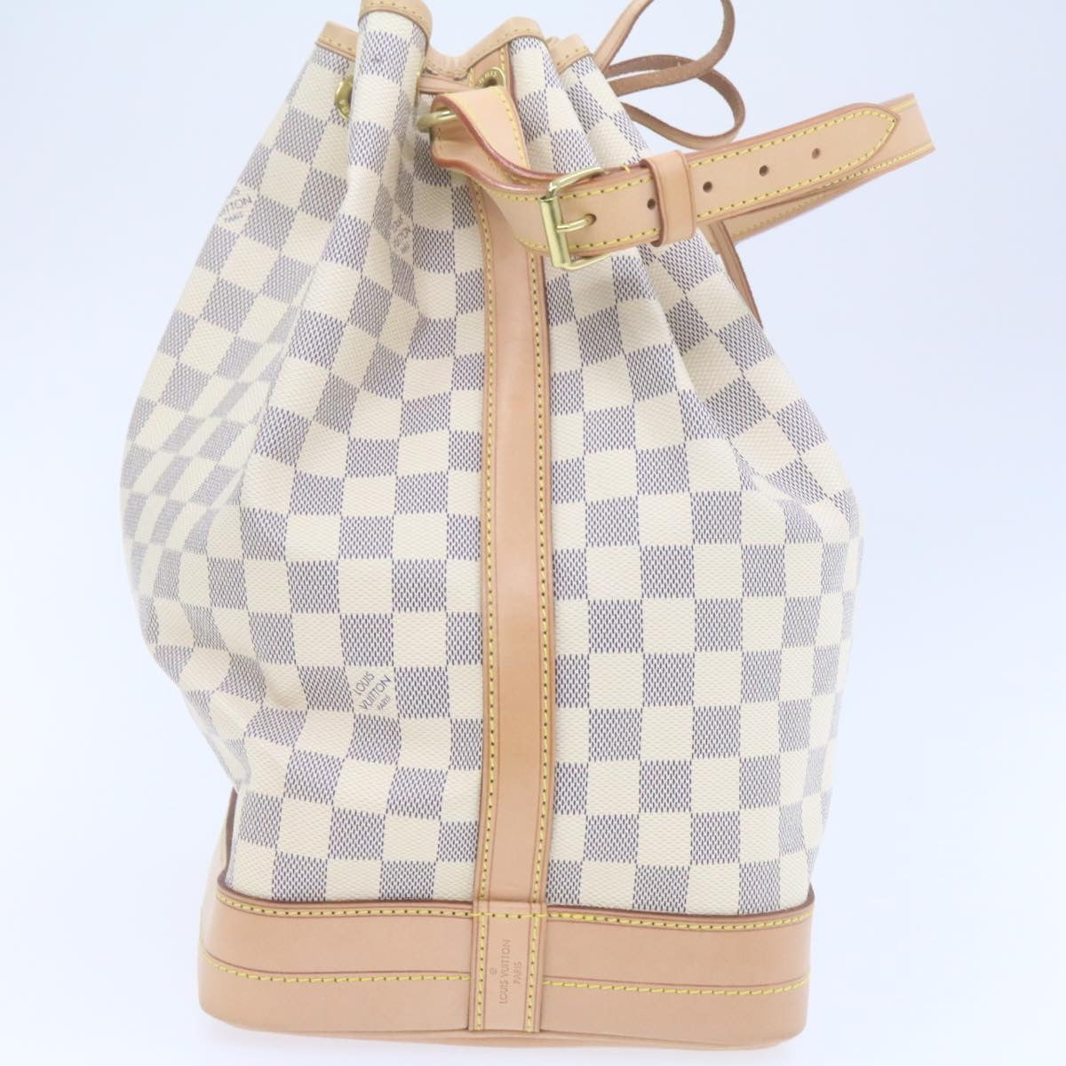 LOUIS VUITTON Damier Azur Noe Shoulder Bag N42222 LV 21577A
