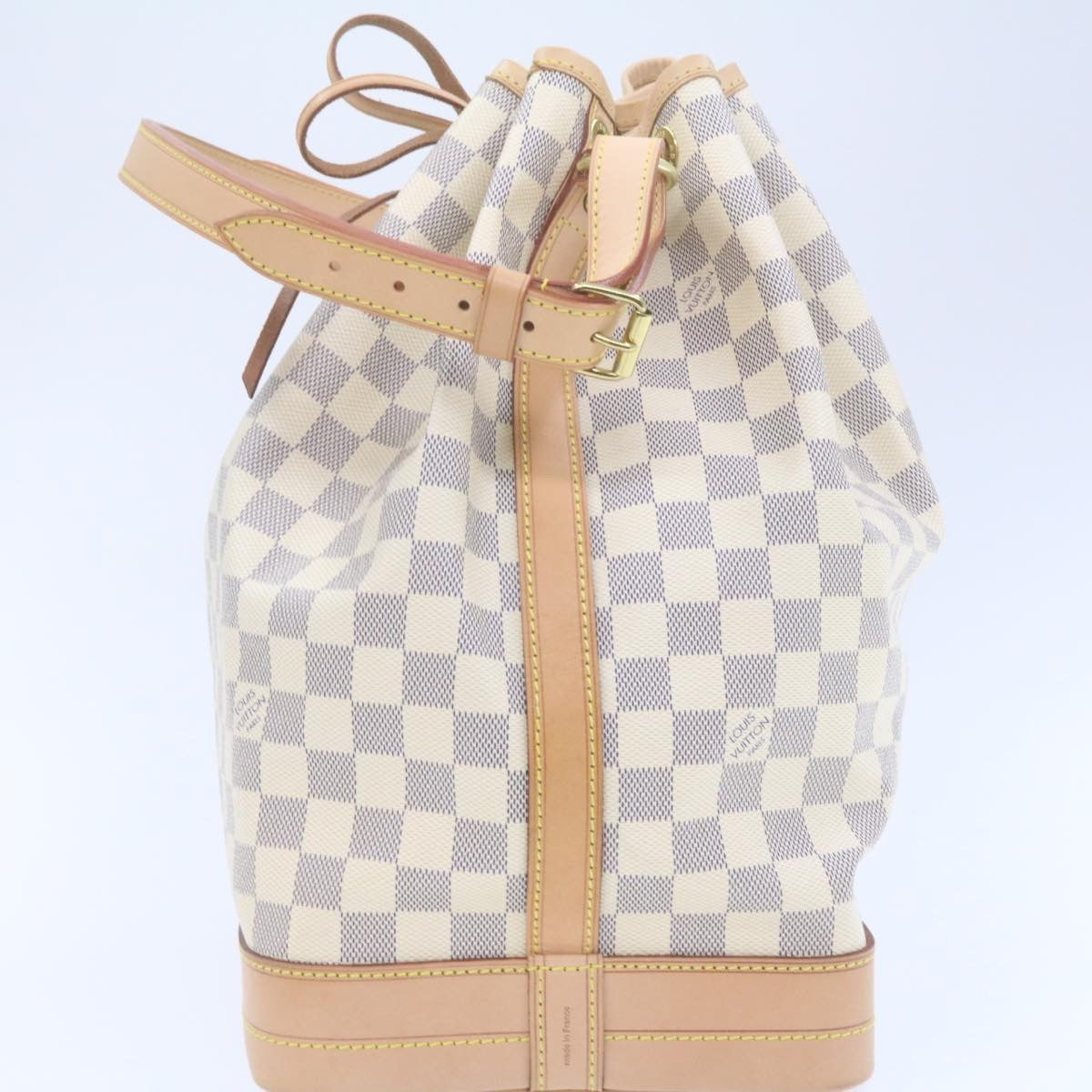 LOUIS VUITTON Damier Azur Noe Shoulder Bag N42222 LV 21577A