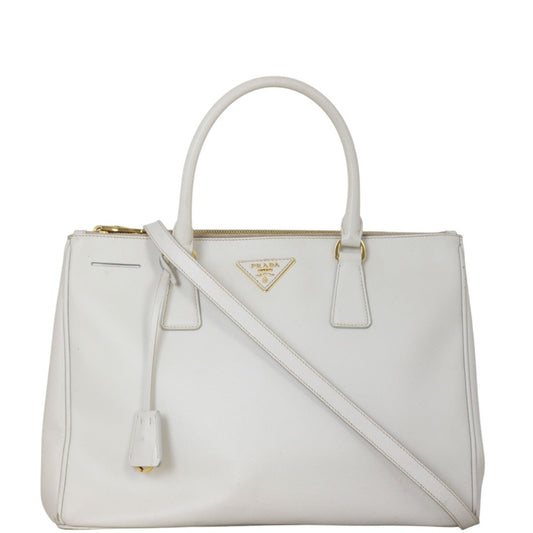 Prada Saffiano Lux Galleria Double Zip Tote Medium