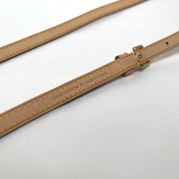 LOUIS VUITTON Shoulder strap Nume leather beige strap Adjustable Women