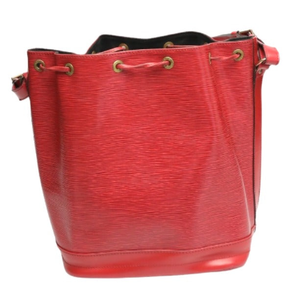 LOUIS VUITTON Shoulder Bag Epi Leather Castarian red Drawstring type Epi Petit Noe Women