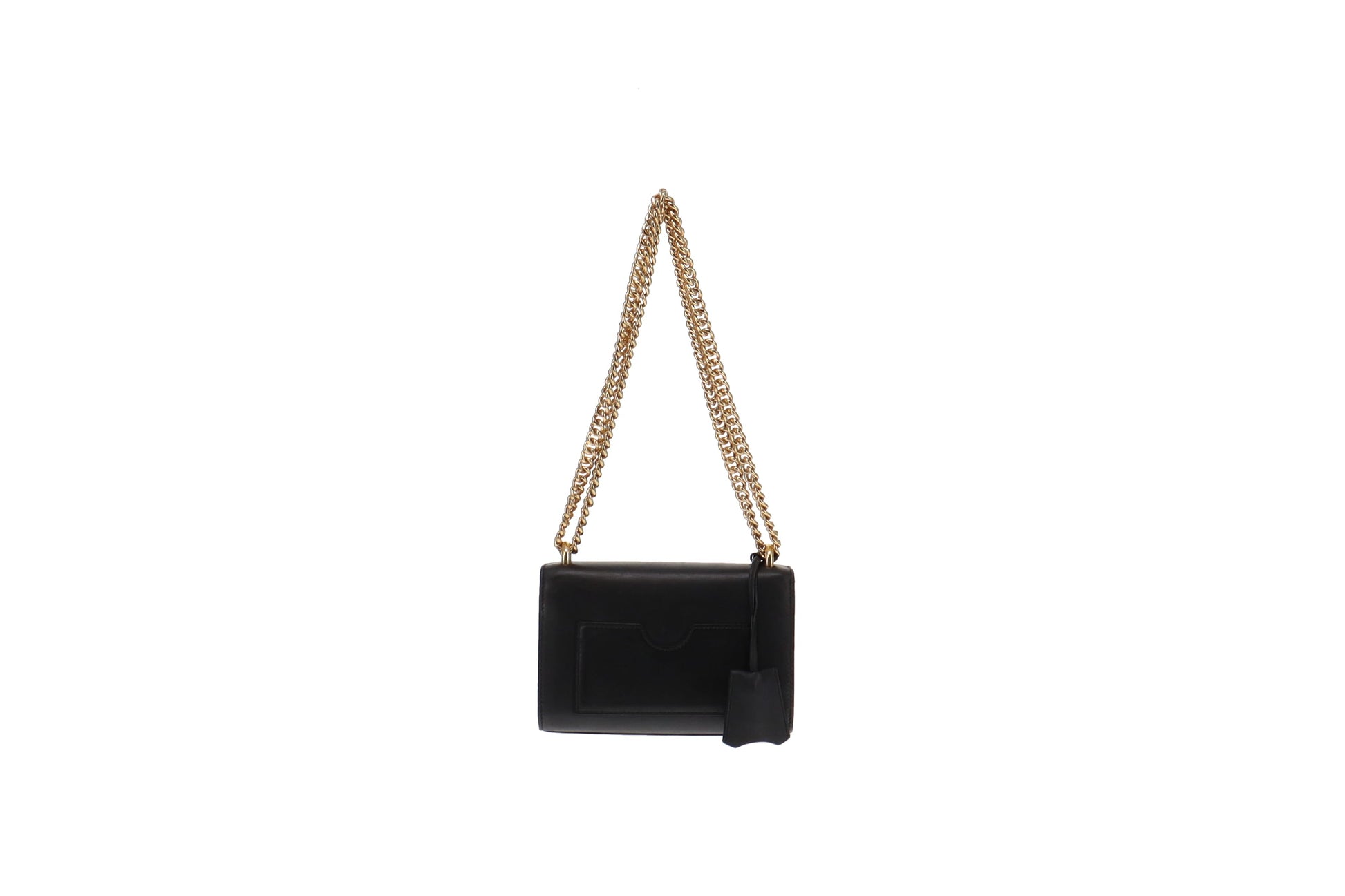 Gucci Padlock Black Leather Shoulder Bag