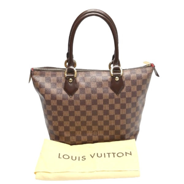 LOUIS VUITTON Handbag Damier canvas Brown Handbag Damier Salea PM Women