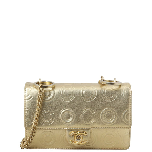 Chanel Coco Embossed Flap Bag