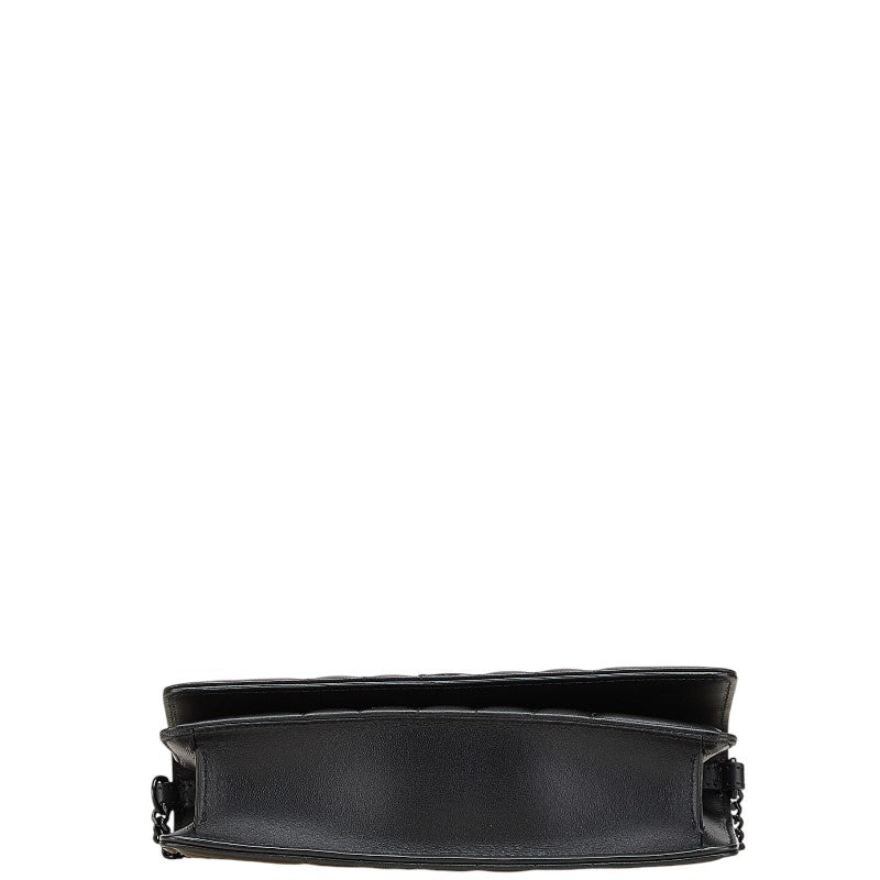 Burberry Lola Clutch TB Logo Leather Shoulder Bag