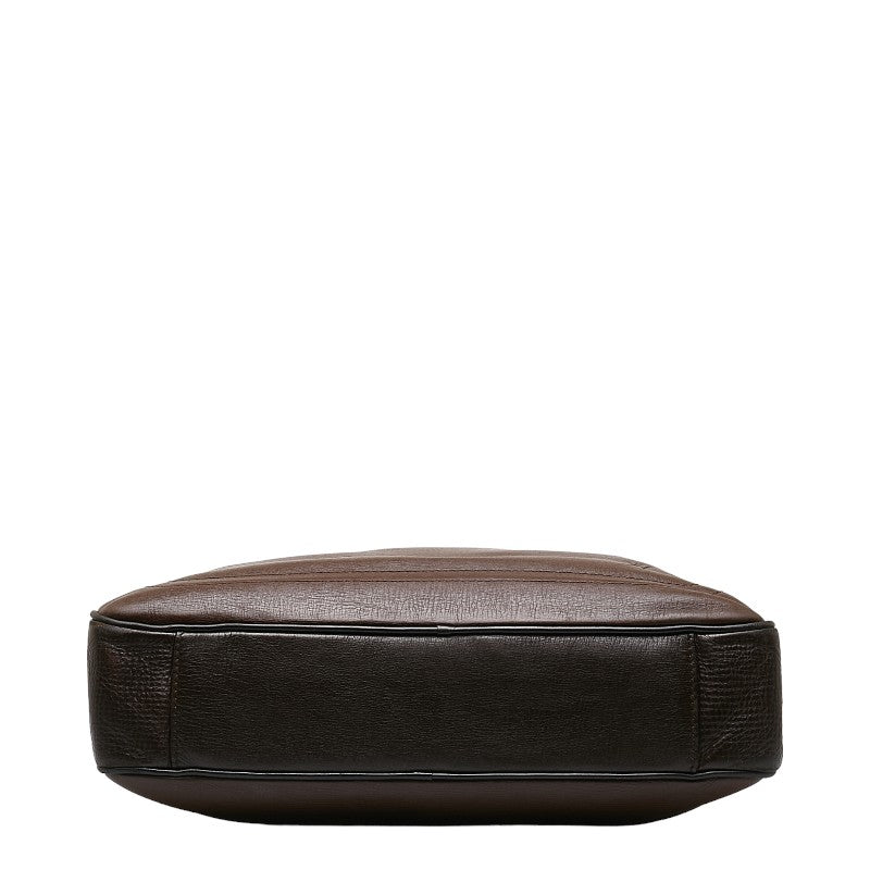 Louis Vuitton Business Bag M92532 Cafe Brown Leather Men's