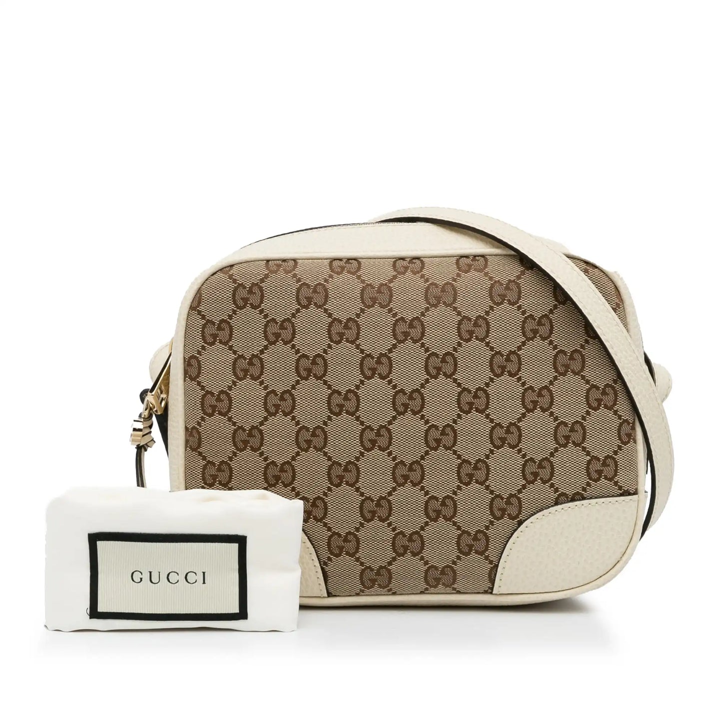 Gucci Leather Canvas Crossbody Style 14