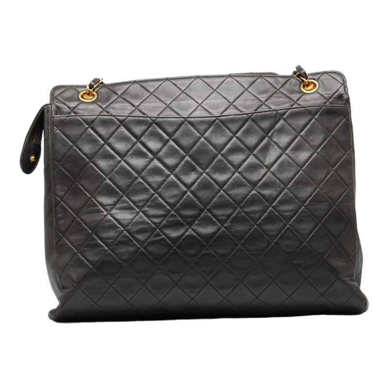 Chanel Lambskin Matelasse Coco Chain Tote Bag