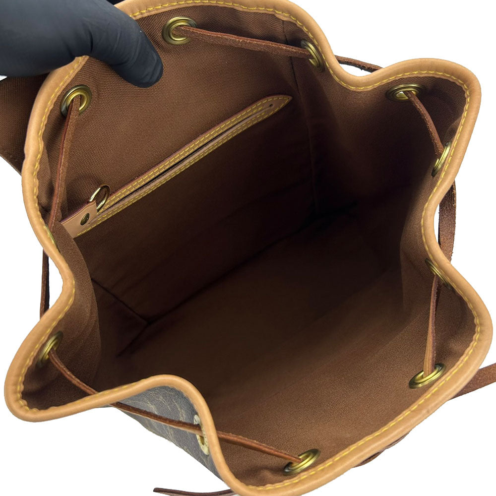 LOUIS VUITTON Backpack Monogram Brown MontsourisMM Women