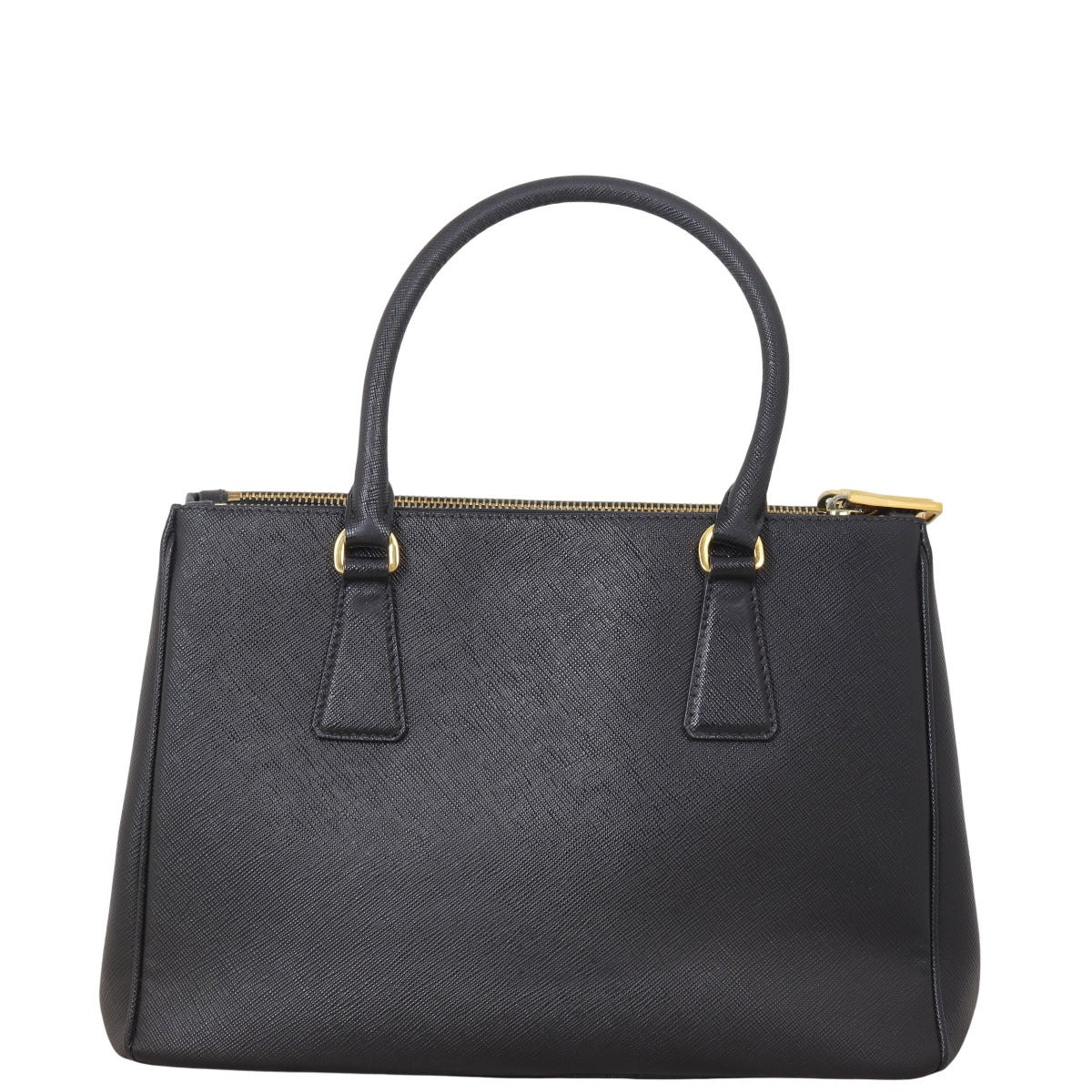 Prada Saffiano Lux Galleria Double Zip Tote Small