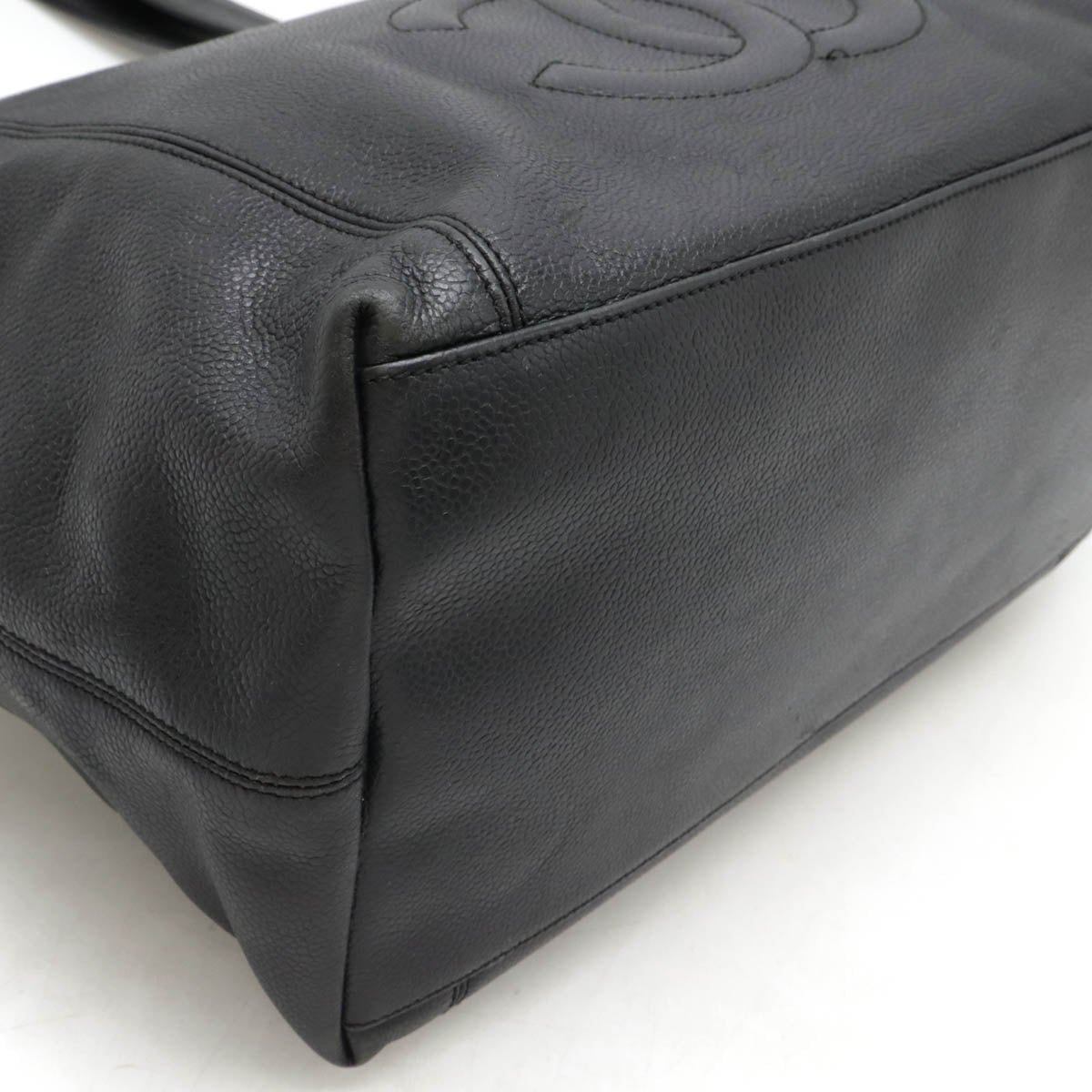 Chanel Coco Caviar Skin 2way Tote Bag