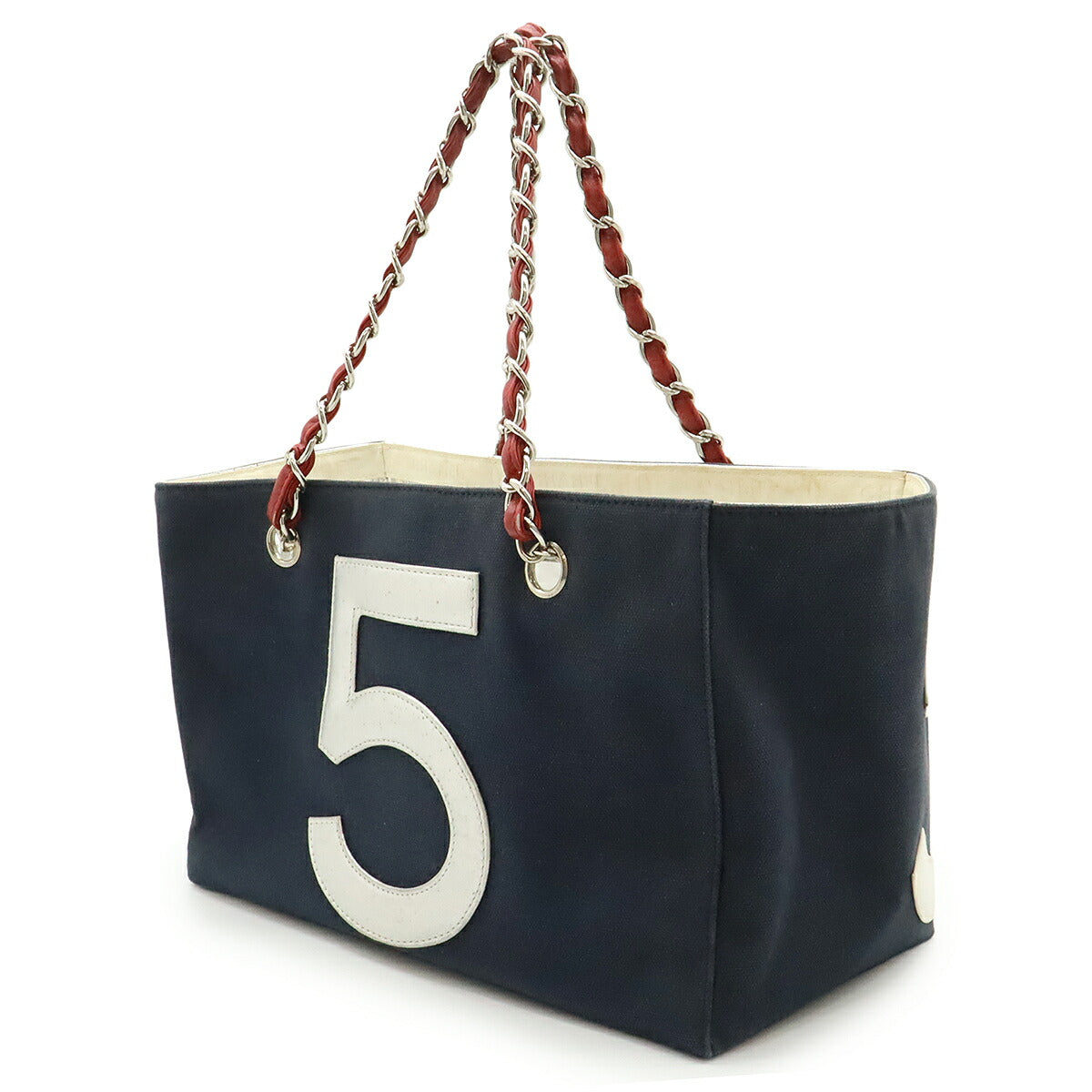 Chanel Coco No.5 Canvas Leather 2way Bag