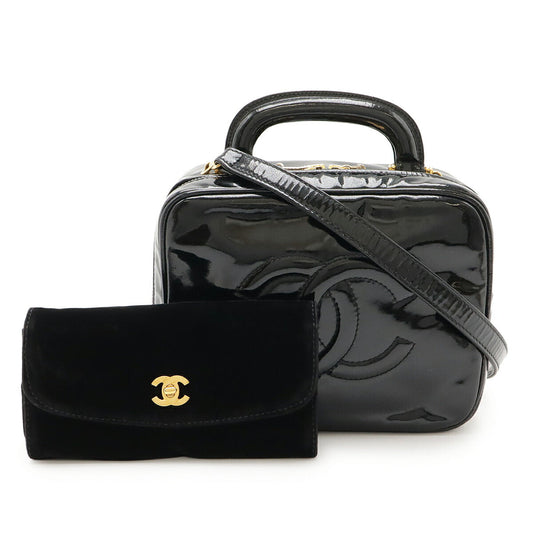 Chanel Coco Patent Leather 2way Bag