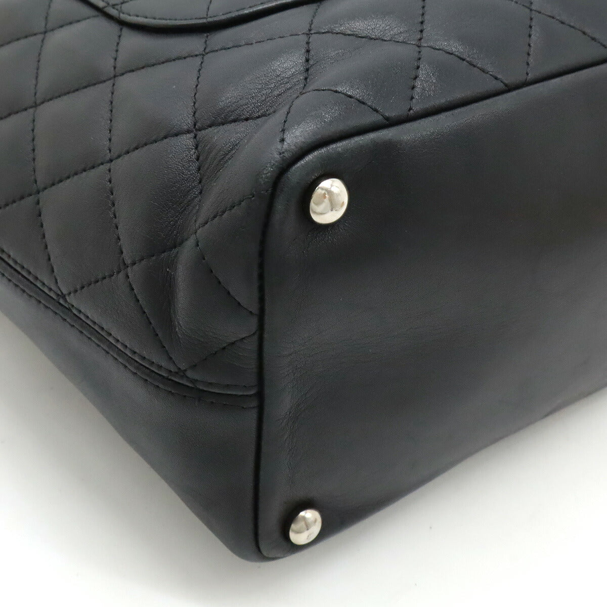 Chanel Cambon Line Soft Calf 2way Tote Bag