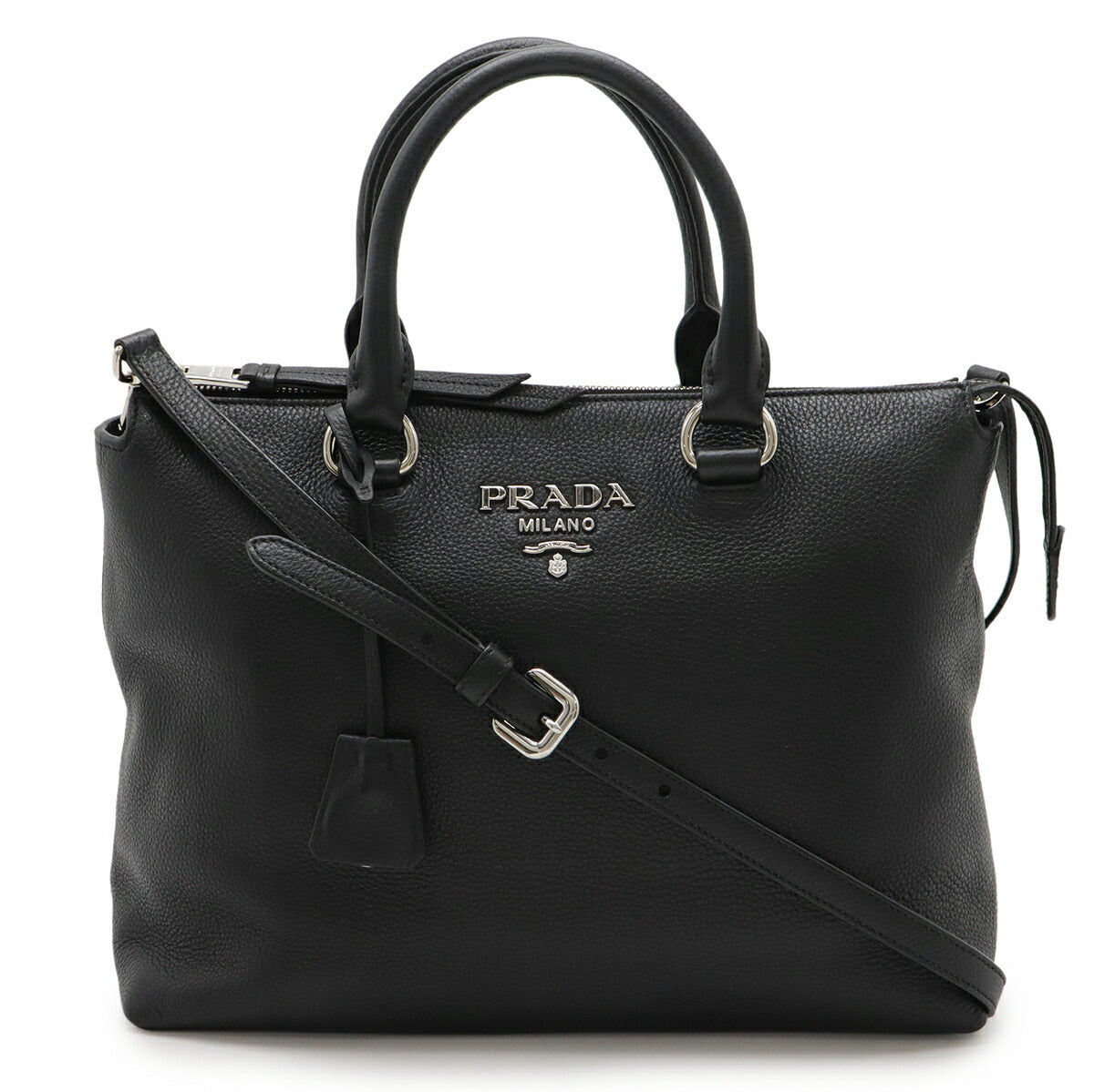 Prada 1BA063 Leather 2way Bag