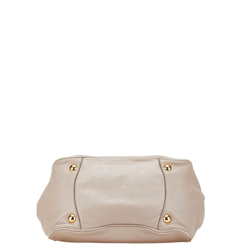 Prada Ribbon Leather 2way Bag
