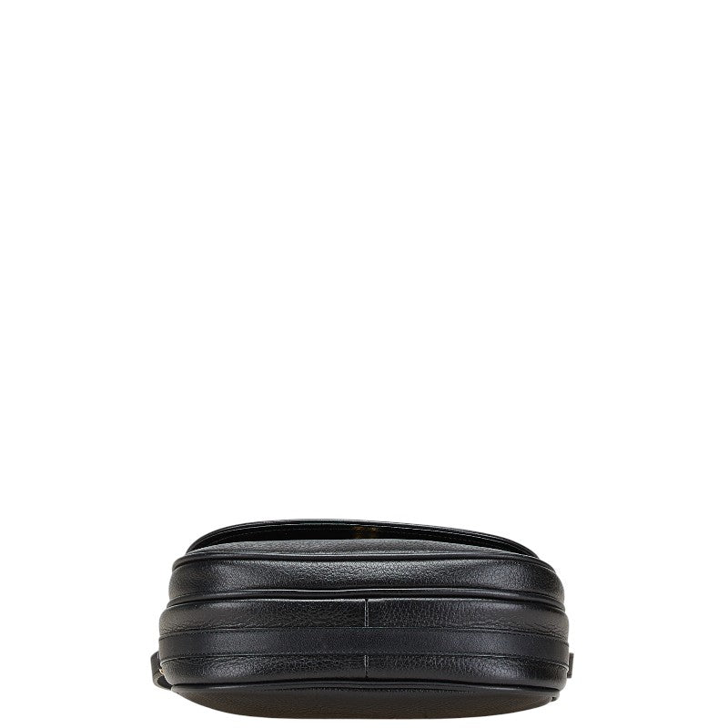 Burberry Shadow Horse Nova Check Leather Shoulder Bag