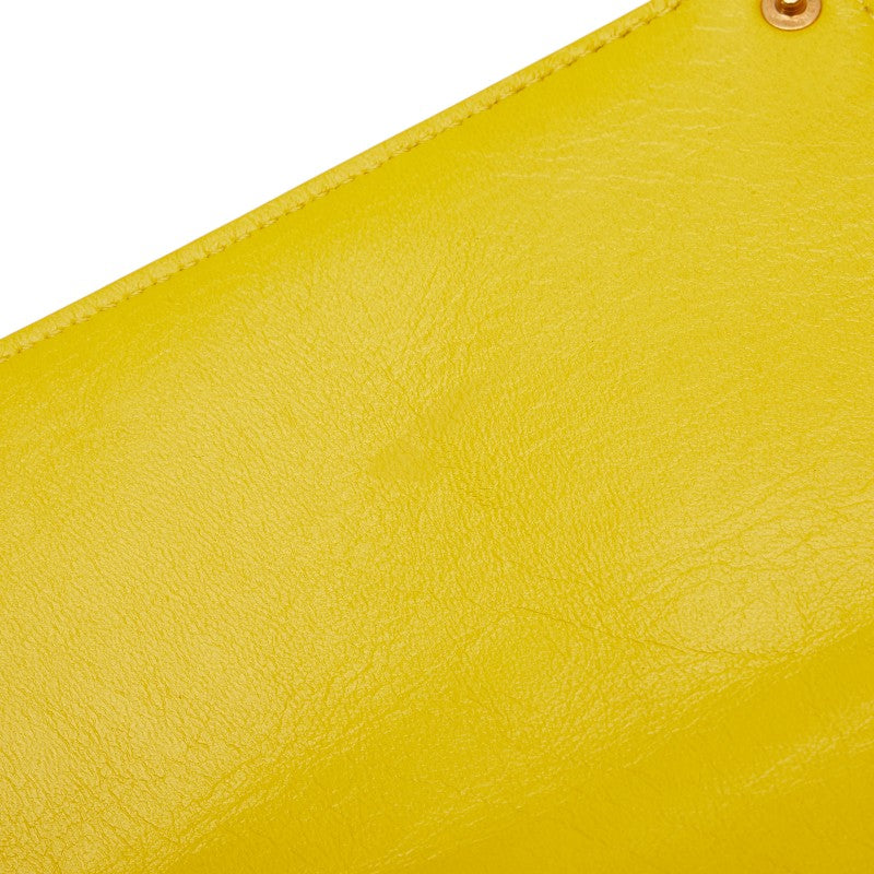 Fendi Peekaboo Pocket Leather Pouch
