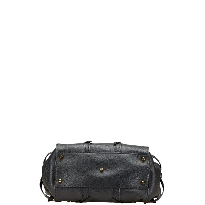 Burberry Nova Check Leather 2way Tote Bag