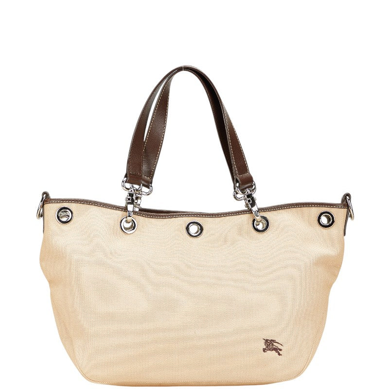 Burberry Nova Check Canvas Tote Bag