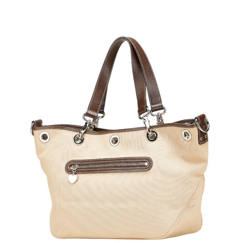 Burberry Nova Check Canvas Tote Bag