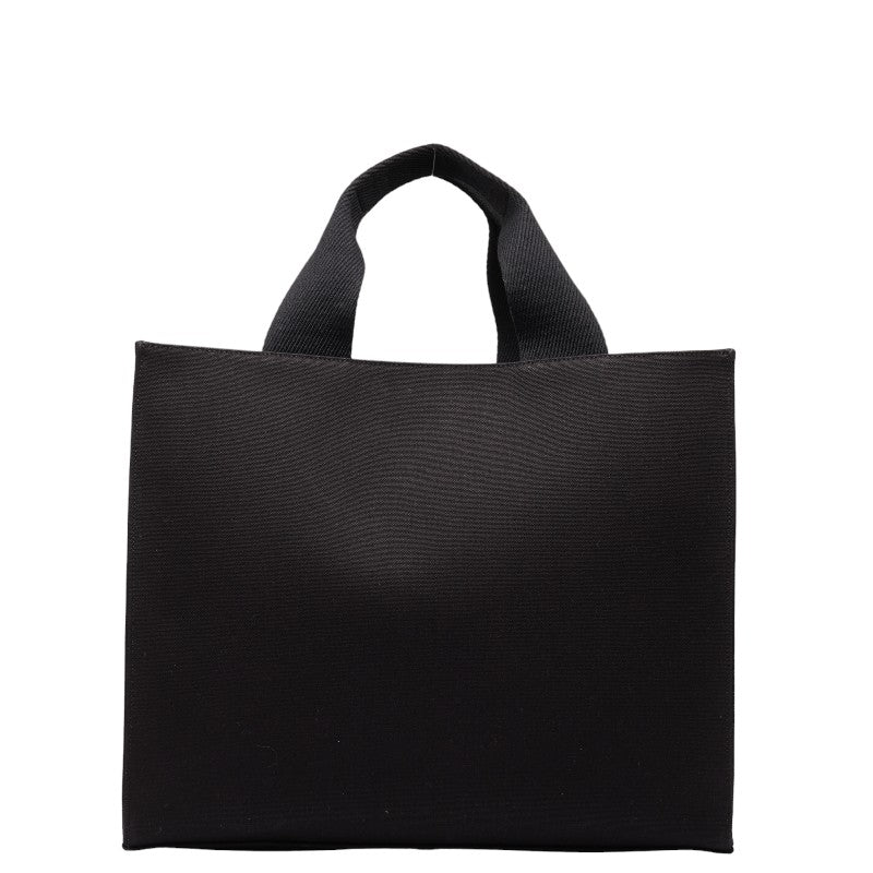 Fendi Canvas Leather Shoulder Bag