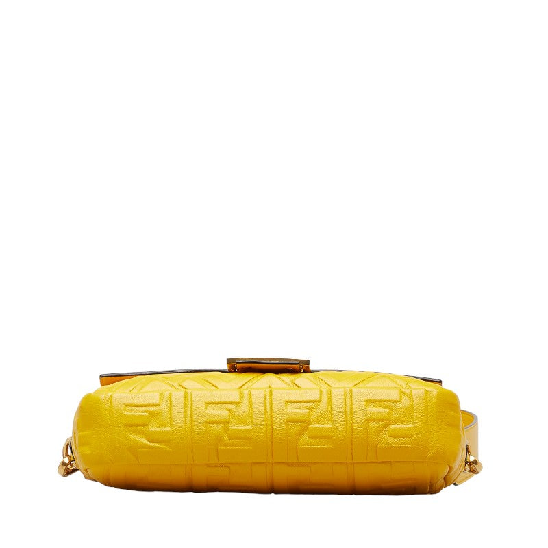 Fendi Zucca Leather Shoulder Bag