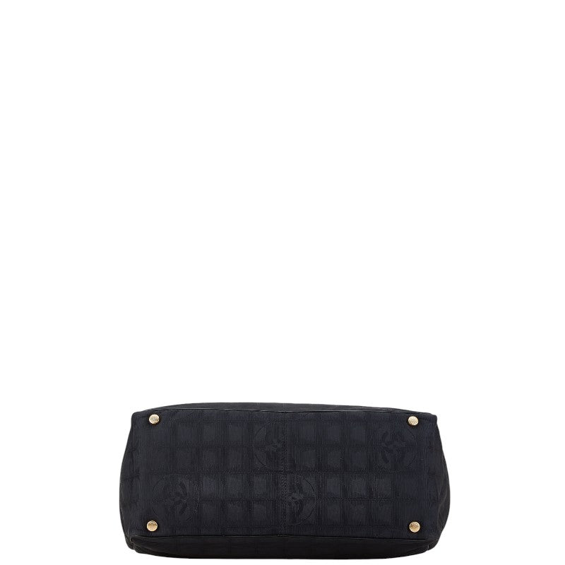 Chanel New Travel Line Nylon Leather Tote Bag