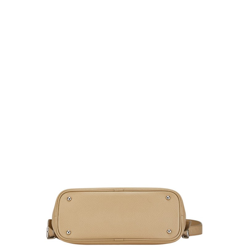 Burberry Nova Check Leather Shoulder Bag