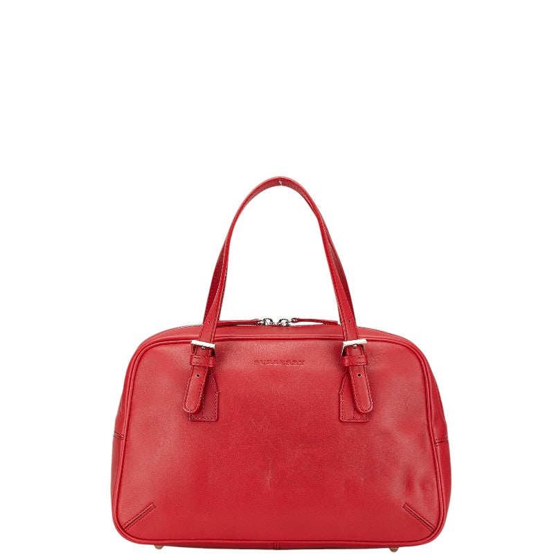 Burberry Nova Check Leather Handbag