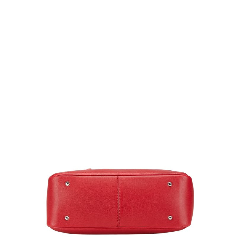Burberry Nova Check Leather Handbag
