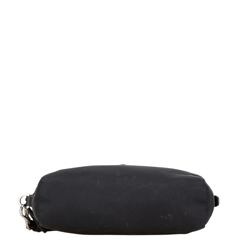 Prada Re-Nylon Triangle Logo Nylon Pouch