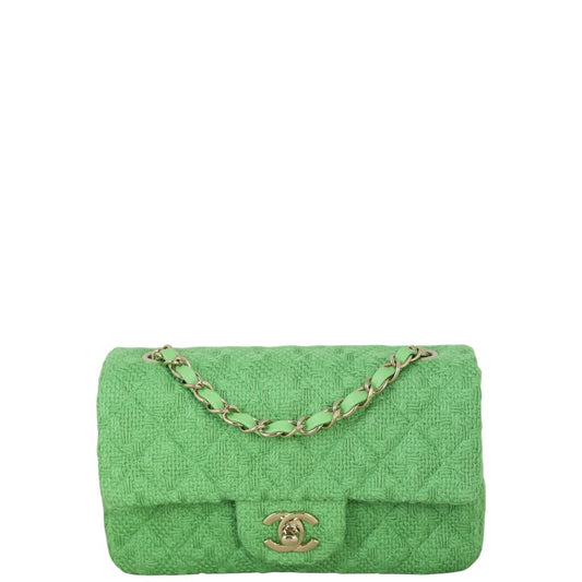 Chanel Classic Flap Mini Rectangular Bag Tweed
