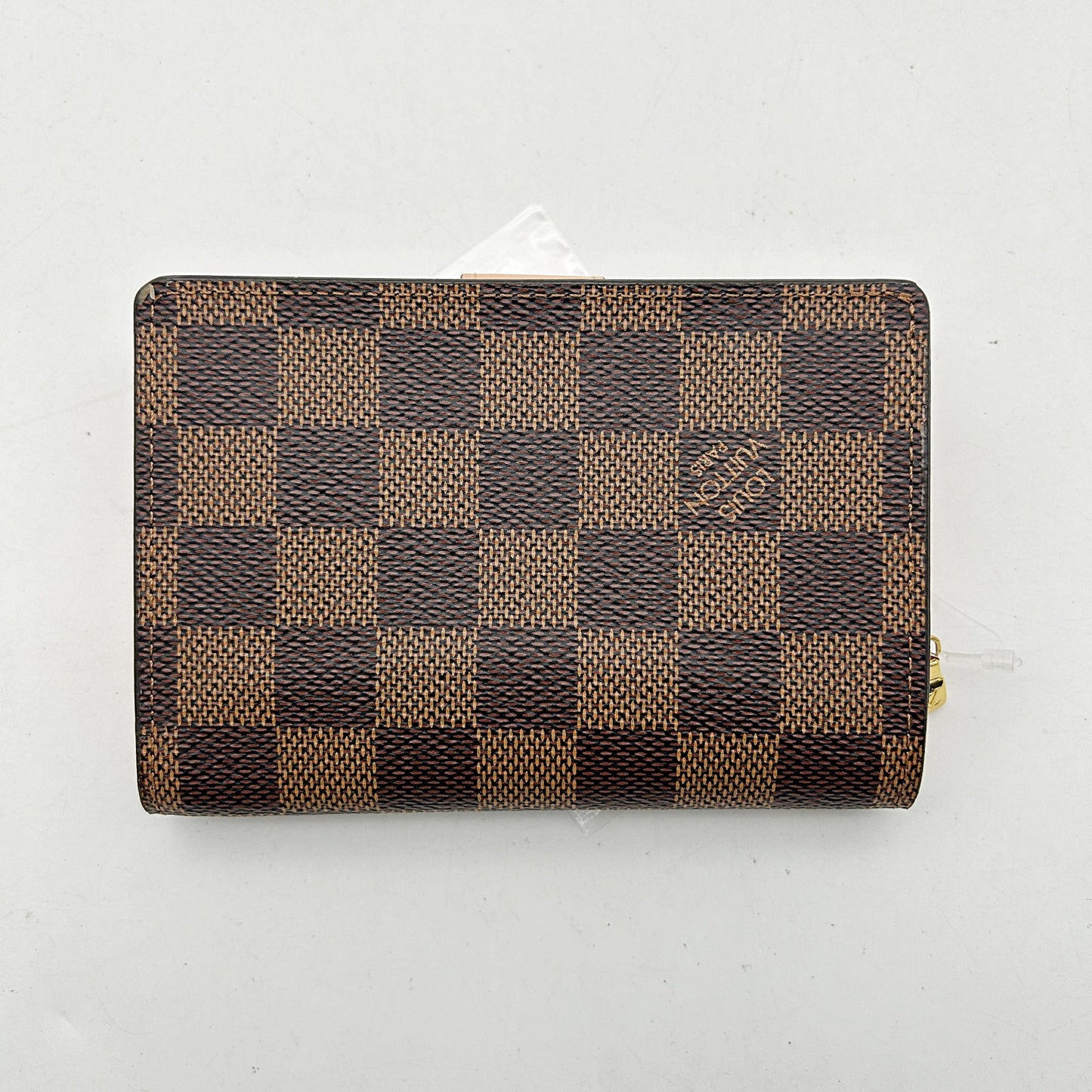 Louis Vuitton Juliette Wallet Damier with Leather Brown B0503SWFXY