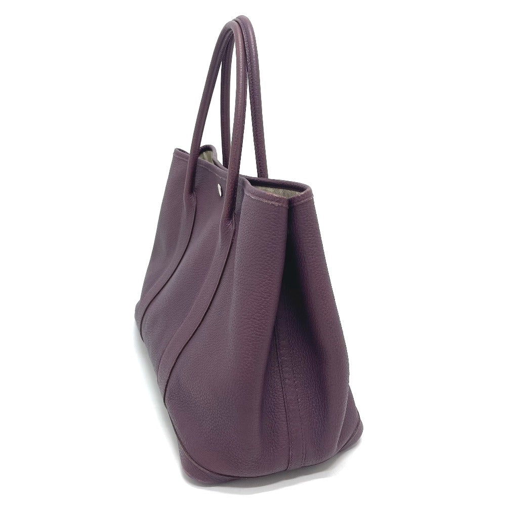 HERMES Tote Bag Negonda Purple type Garden party PM Women
