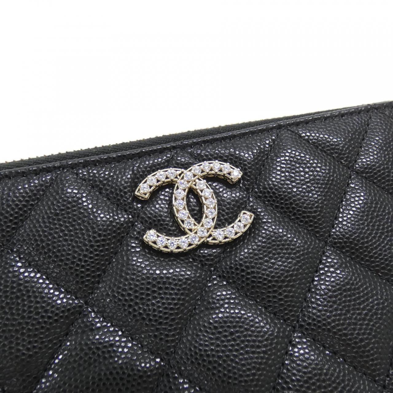 Chanel AP4627 Caviar Skin Wallet on Chain