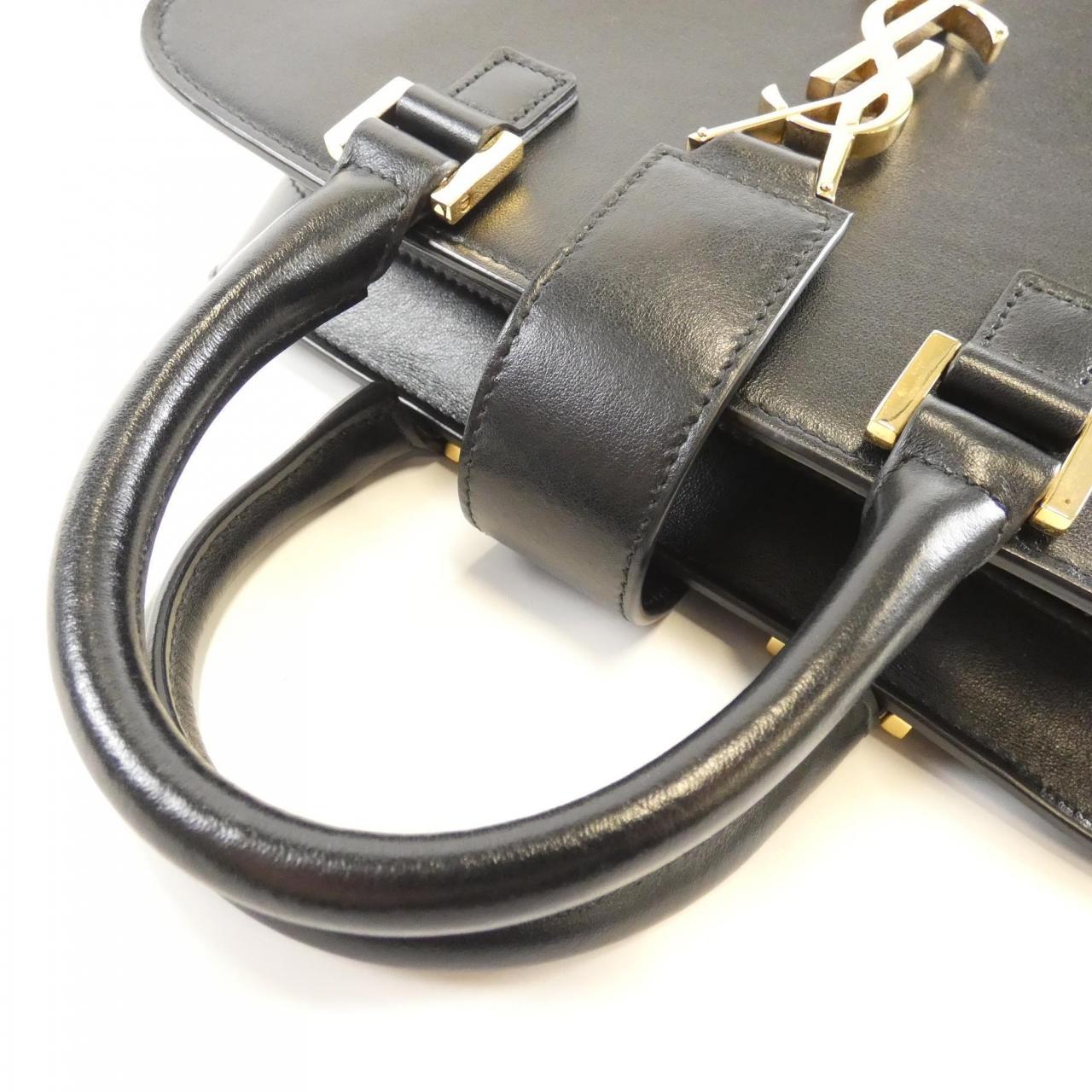 Saint Laurent Baby Cabas Monogram Calf Handbag