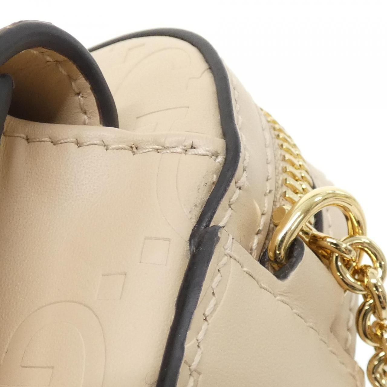 Gucci GG Leather Shoulder Bag