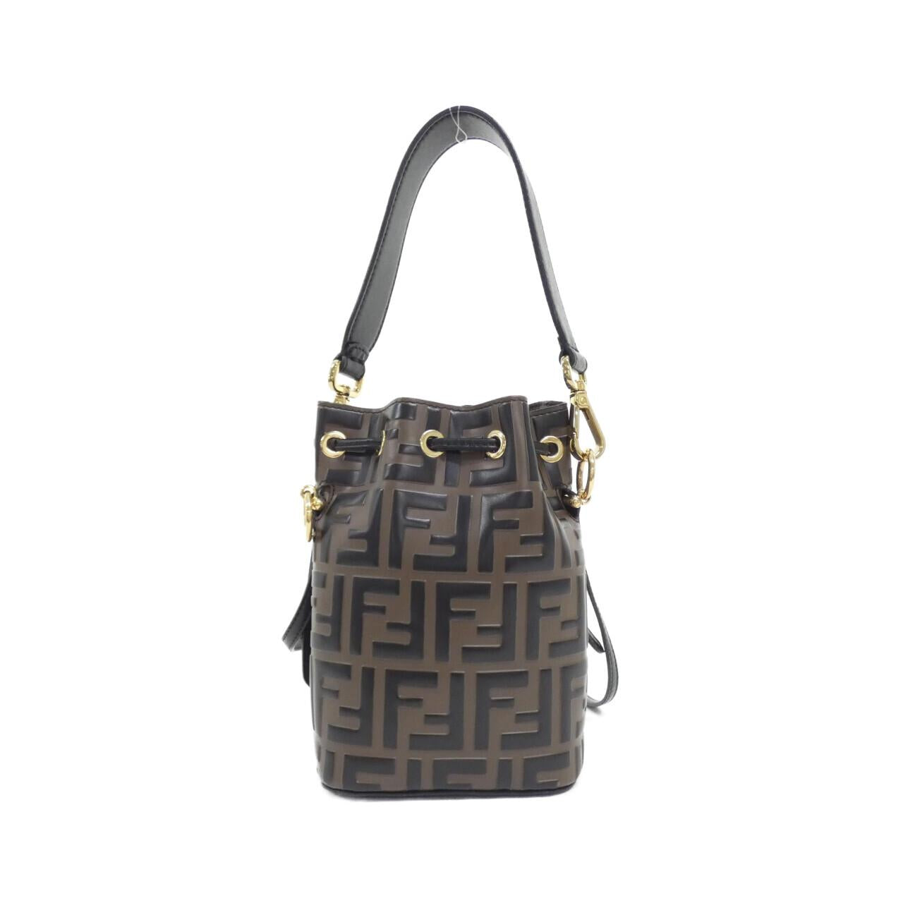 Fendi Mini Mon Tresor Calf Shoulder Bag