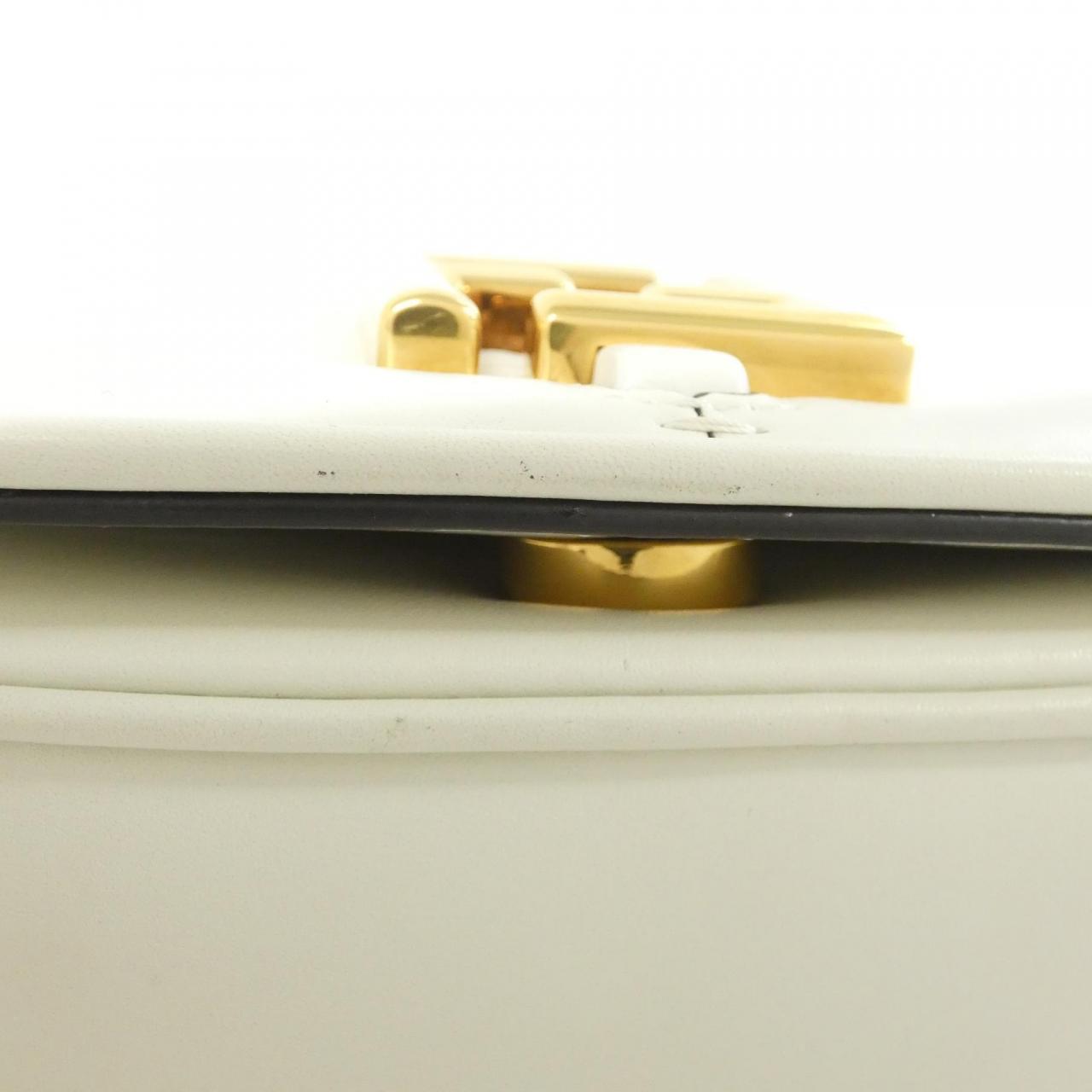 Fendi Co Mon Small Leather Shoulder Bag