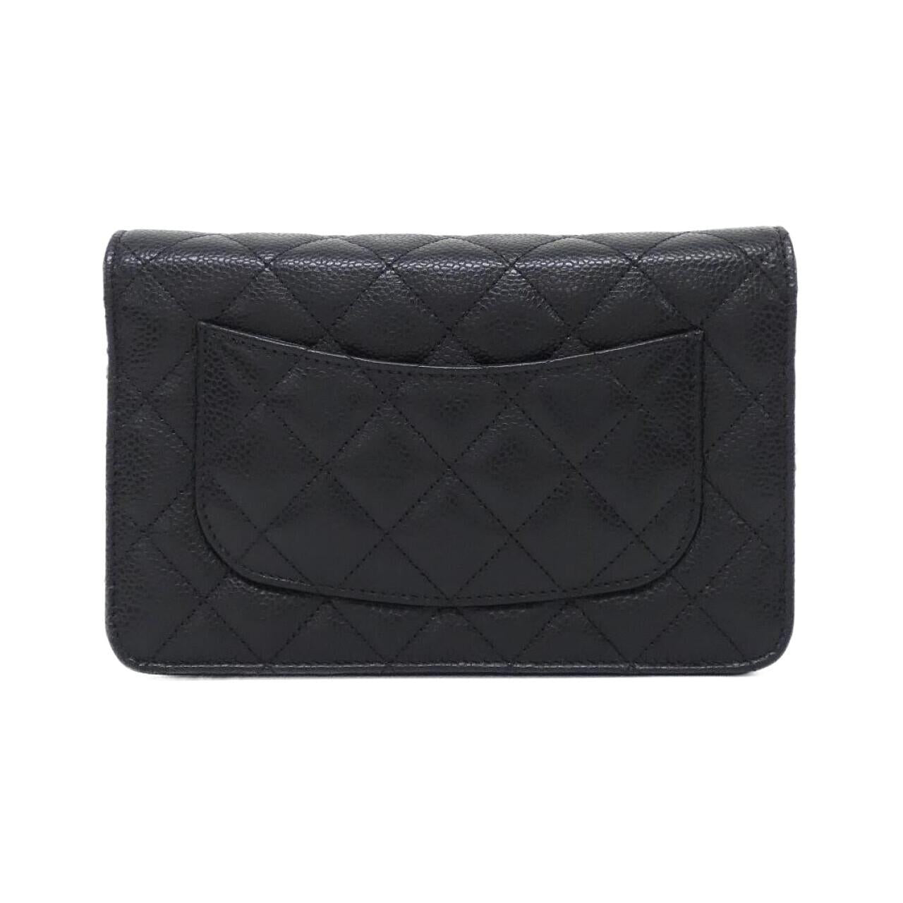 Chanel AP4241 Caviar Skin Wallet on Chain
