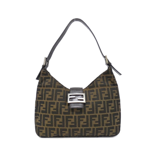 Fendi 26569 Canvas Shoulder Bag